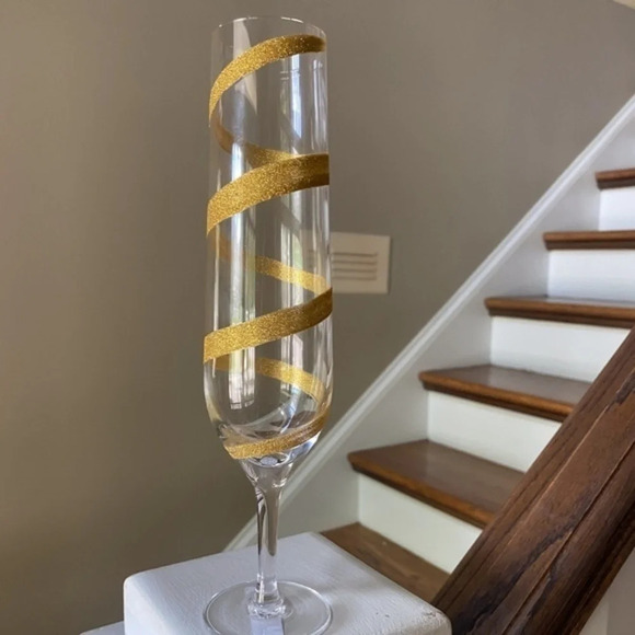 Anthropologie Champagne Flute  Wine Glass Bundle - Picture 3 of 5